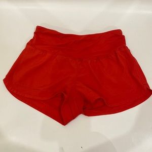 Red Champion Athletic Shorts